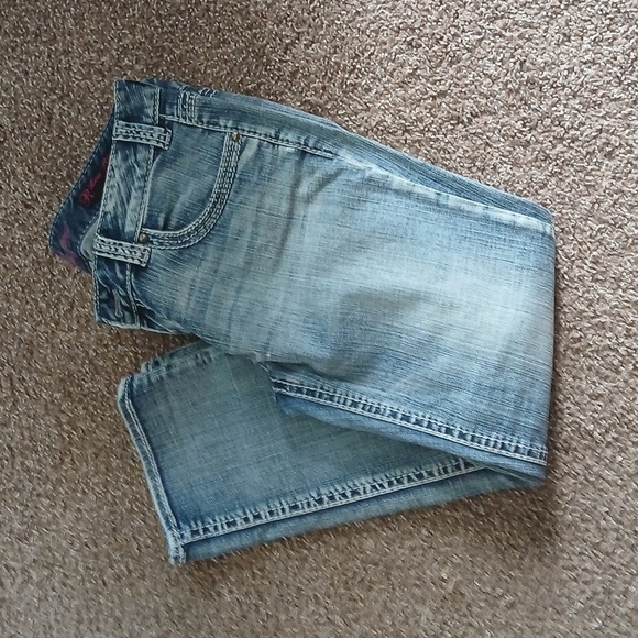 Rock & Roll Cowgirl Pants - Rock & Roll CowGirl  low rise cropped jeans size 32